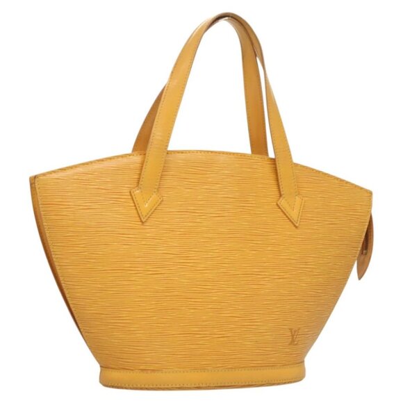 LOUIS VUITTON Epi Saint Jacques Hand Bag Yellow M52279 LV Auth BA2025 - Picture 1 of 15
